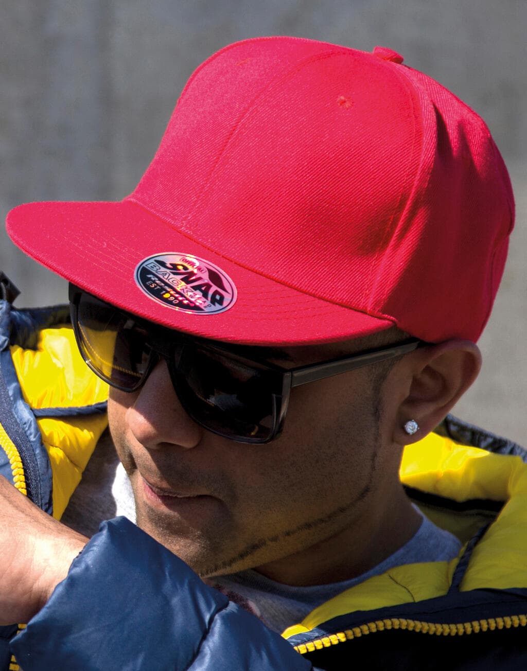 Bronx Original Flat Peak Snap Back Cap