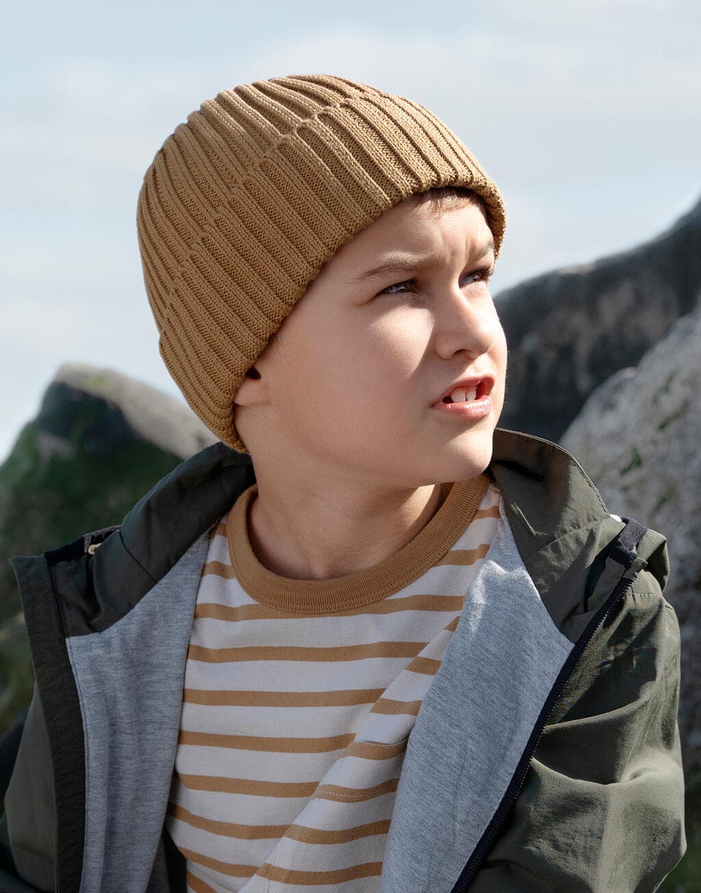 Organic Cotton Kids Beanie - vue 3
