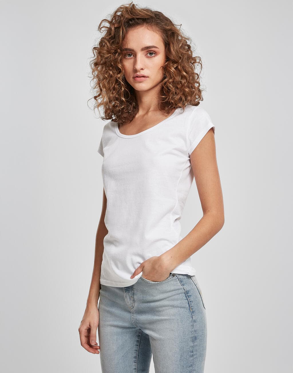 Ladies Back Cut Tee