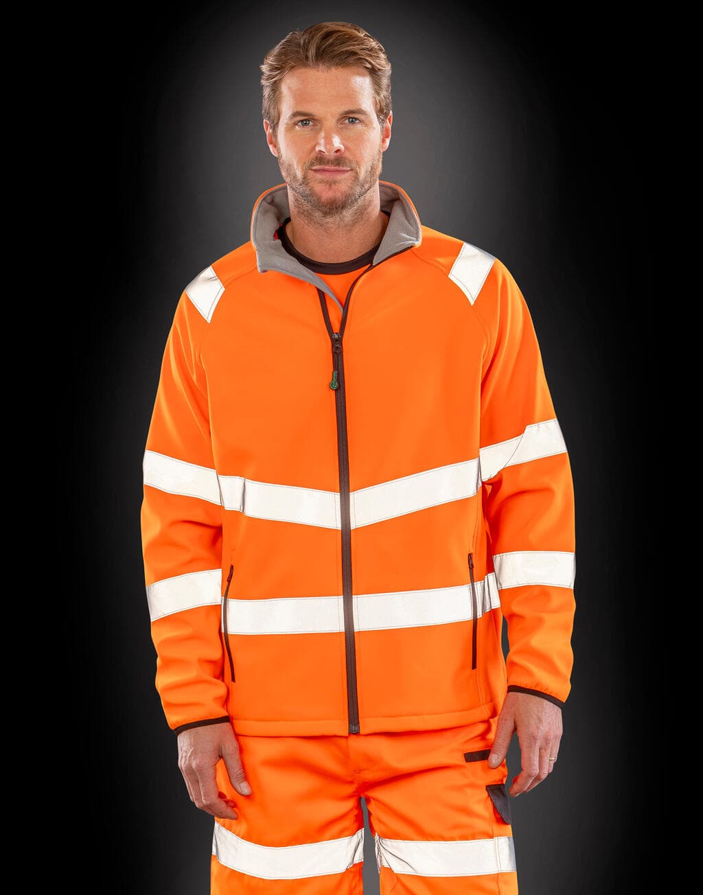 Recycled Printable Safety Softshell
