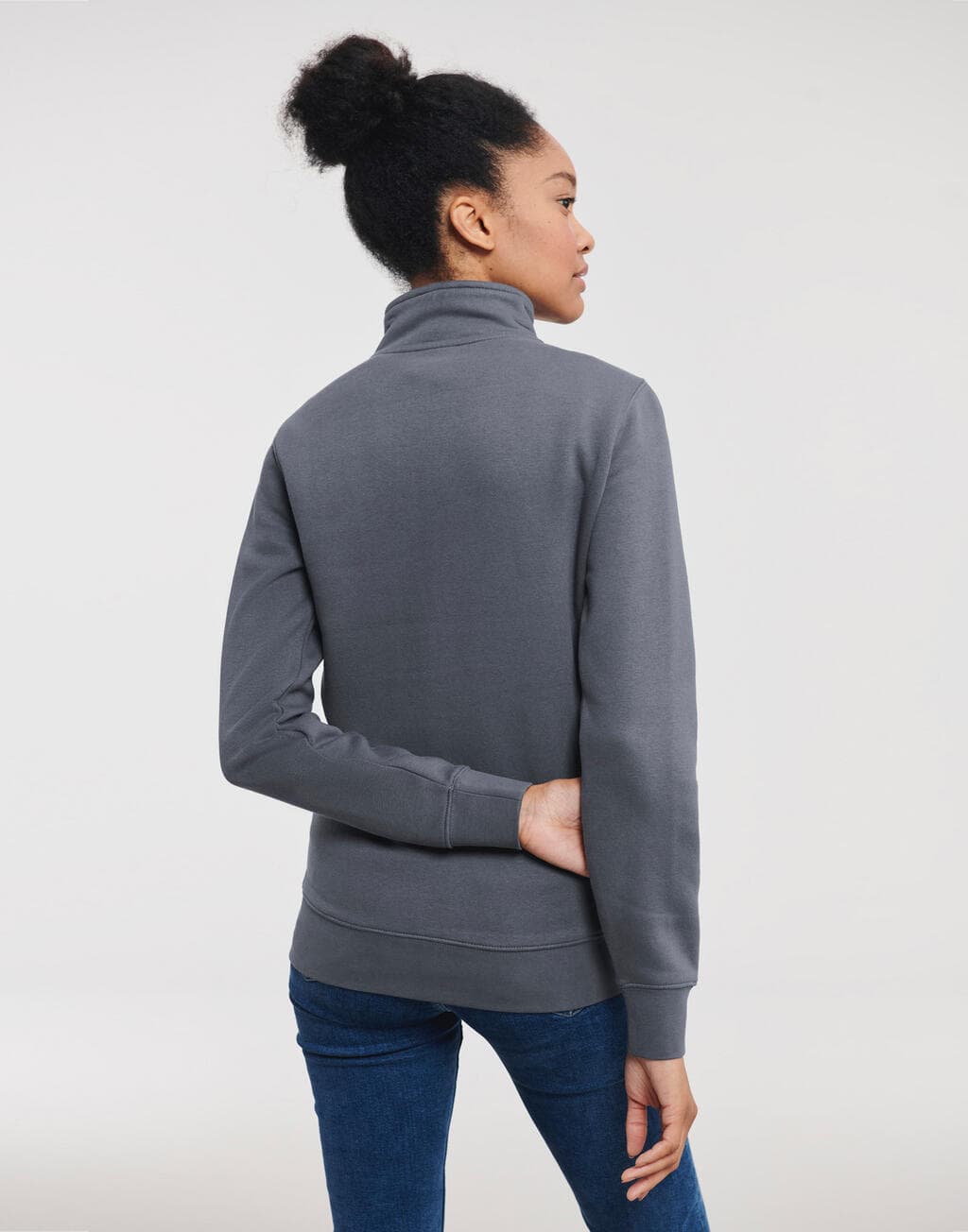 Ladies' Authentic Sweat Jacket - vue 4