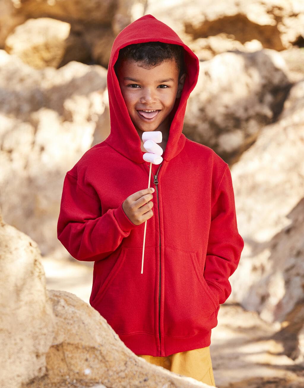 Kids Classic Hooded Sweat Jacket