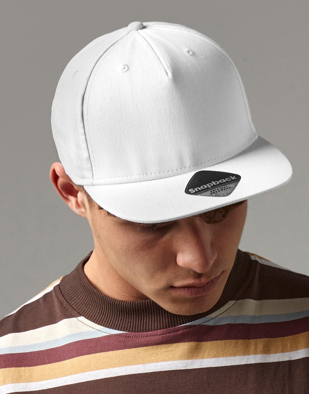 5 Panel Snapback Rapper Cap