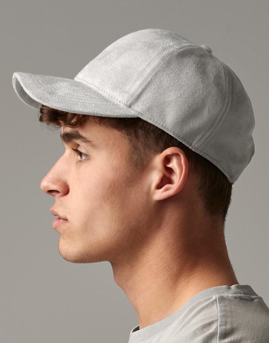 Casquette Suede 6 Panneaux