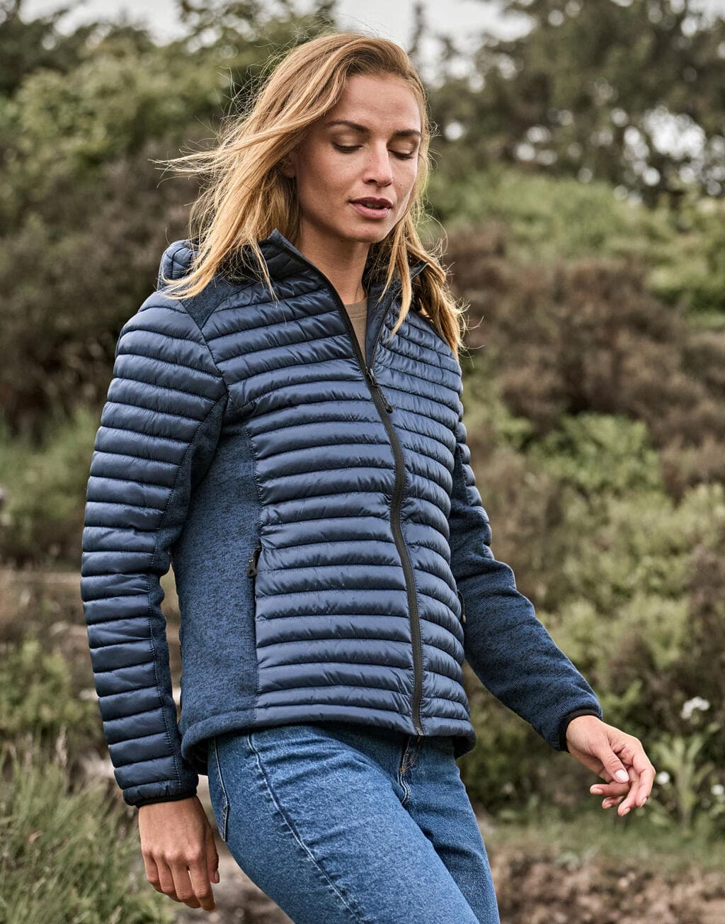 Ladies Hooded Outdoor Crossover Jacket