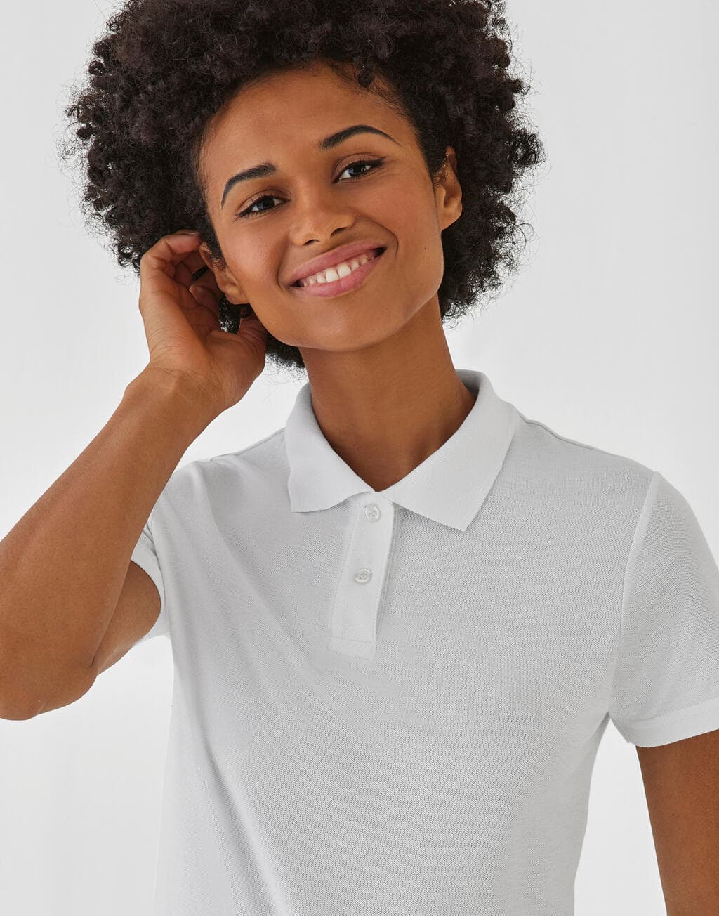 ID.001 /women Piqué Polo Shirt