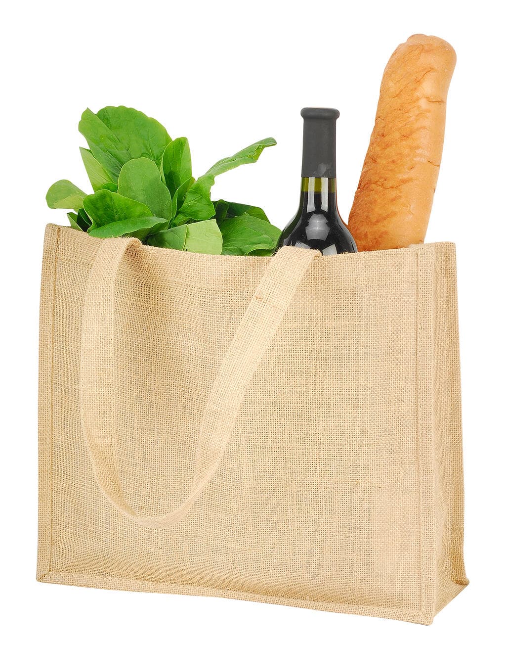 Calcutta Long Handled Jute Shopper Bag