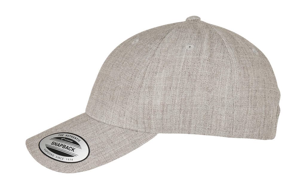 Premium Curved Visor Snapback Cap - vue 2