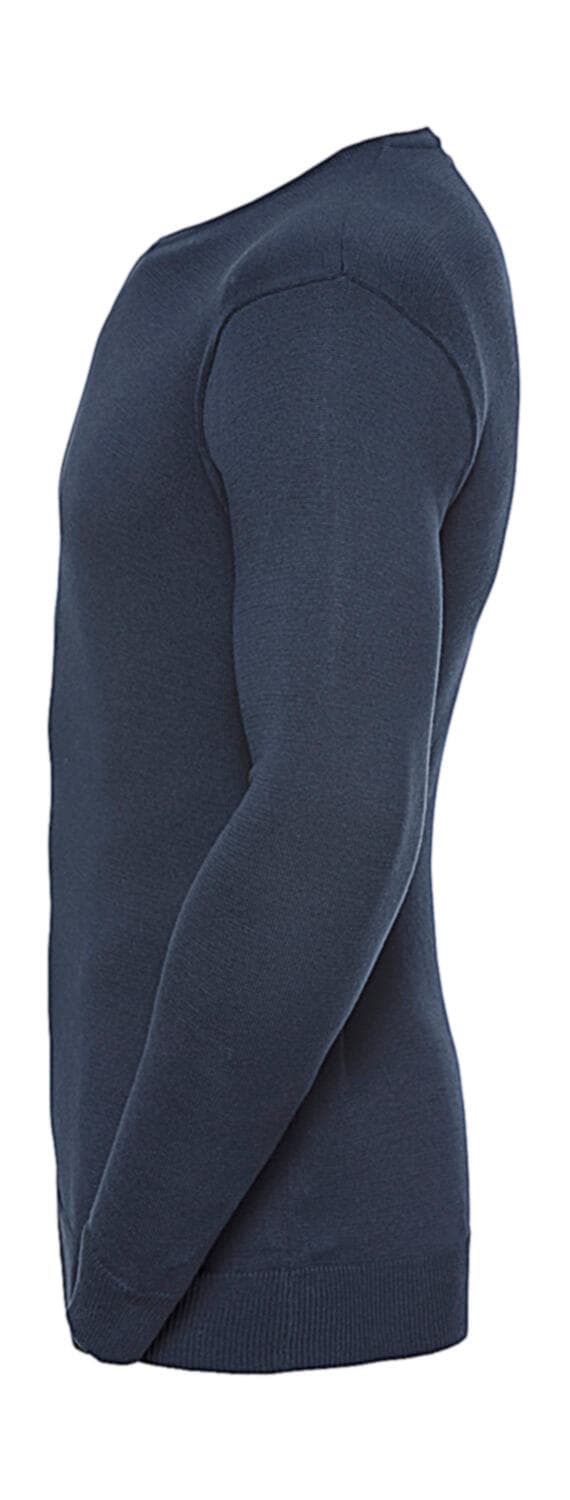 Men's V-Neck Knitted Pullover - vue 6