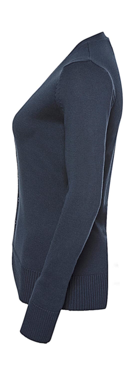 Ladies’ V-Neck Knitted Cardigan - vue 6