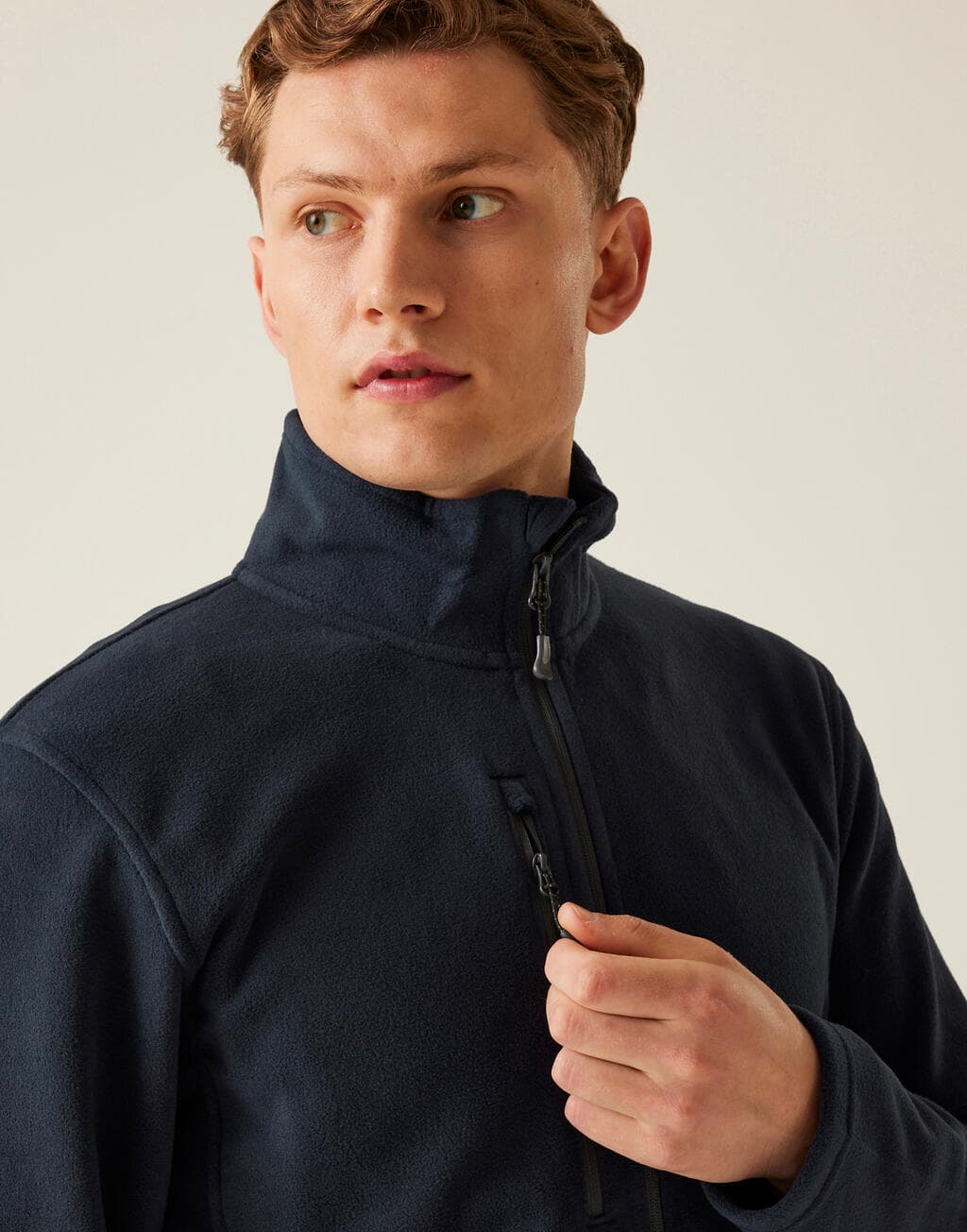 Honestly Made Recycled Full Zip Fleece - vue 6