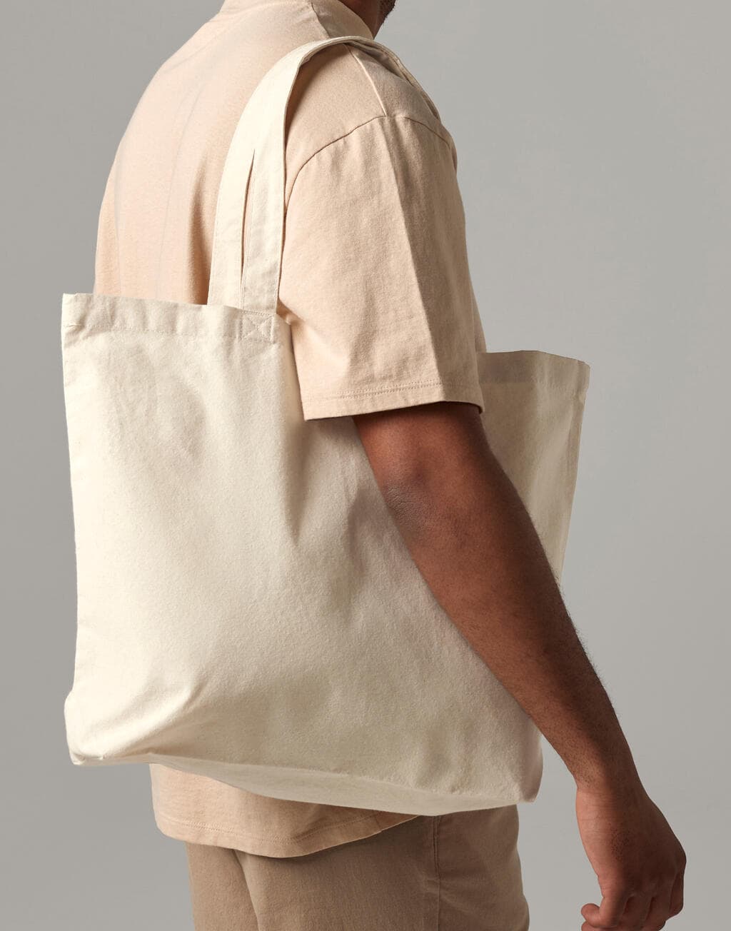 Recycled Cotton Maxi Tote<P/>