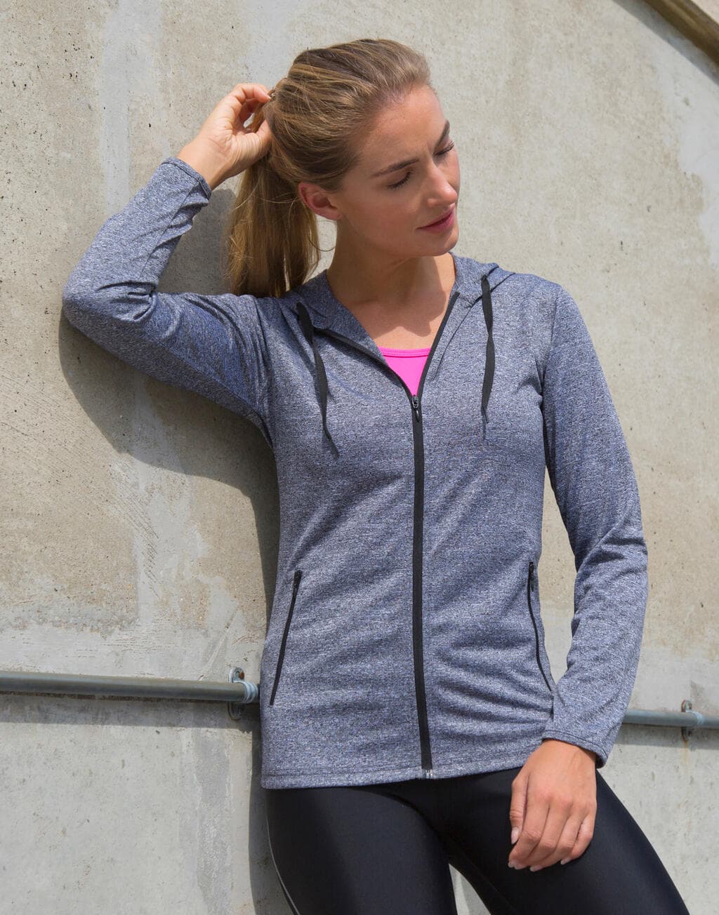 Women's Hooded Tee-Jacket