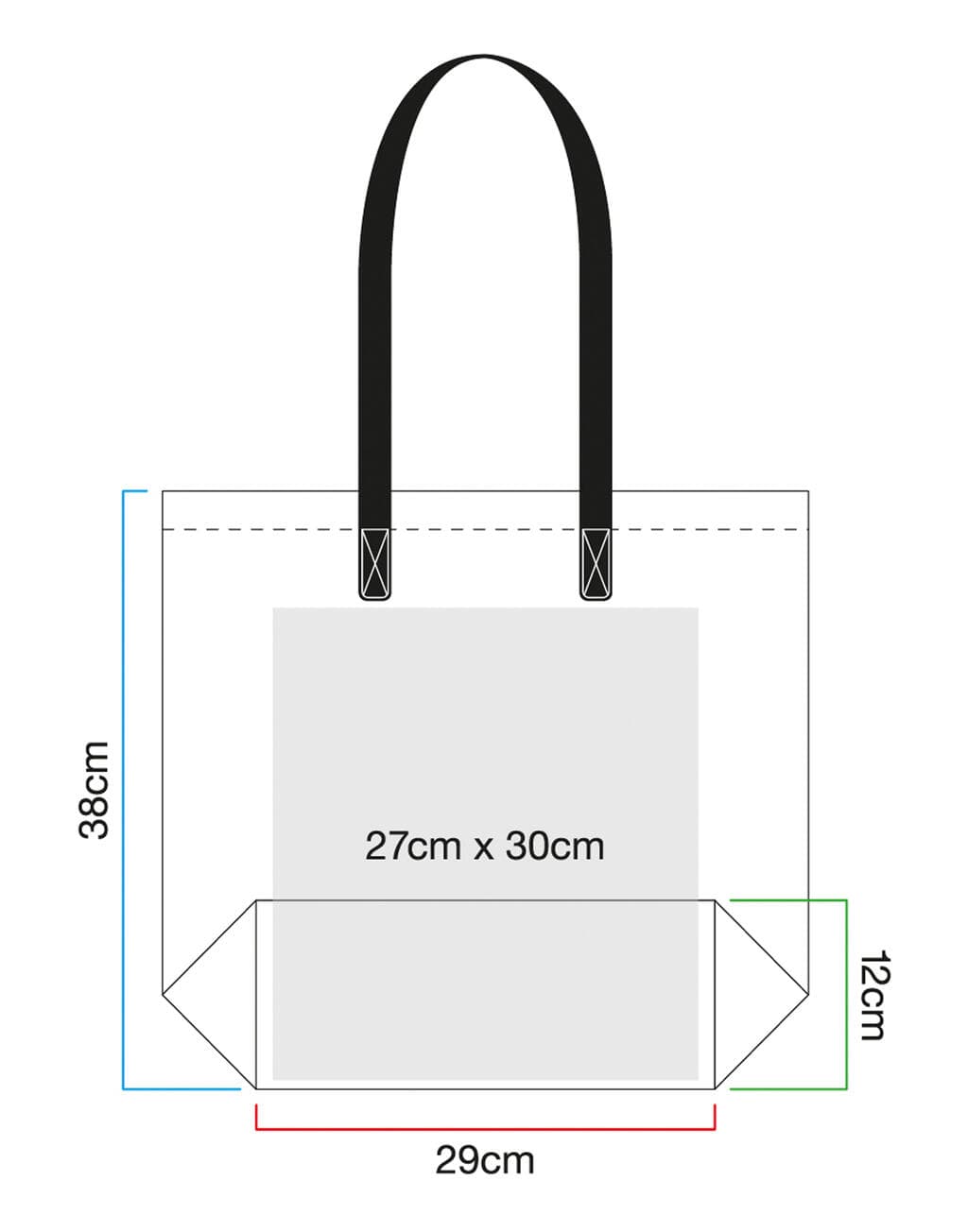 Premium Felt Tote - vue 6