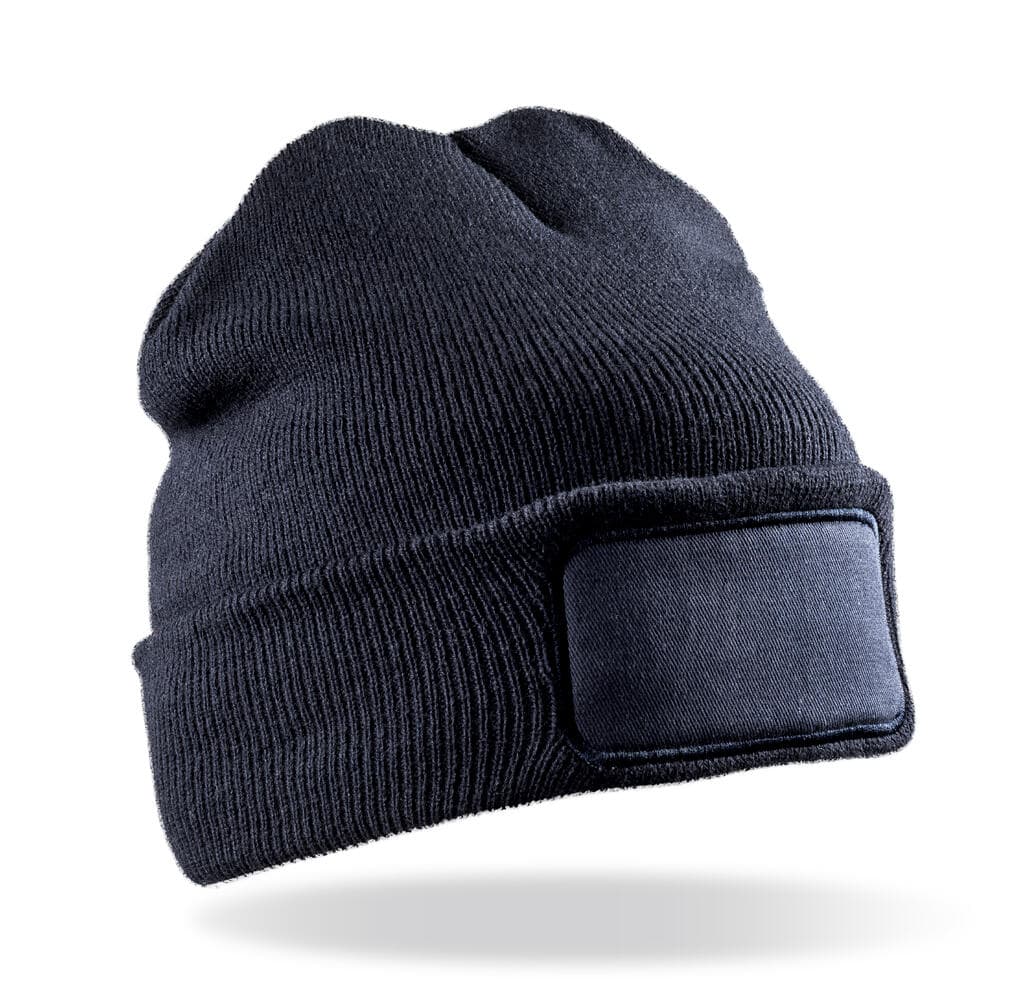 Recycled Double Knit Printers Beanie - vue 6