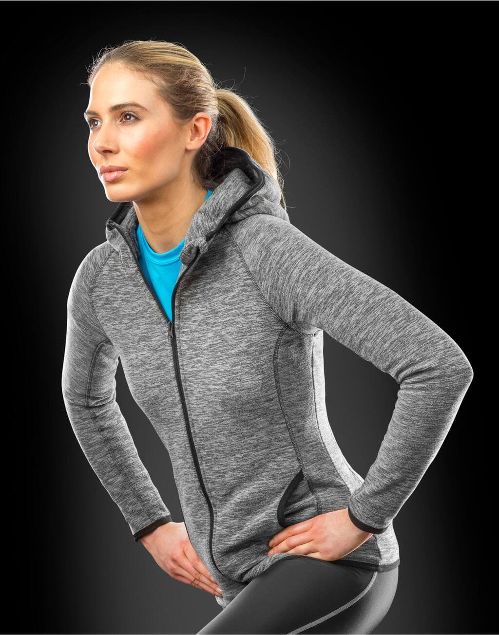 Women's Microfleece Hoodi - vue 4