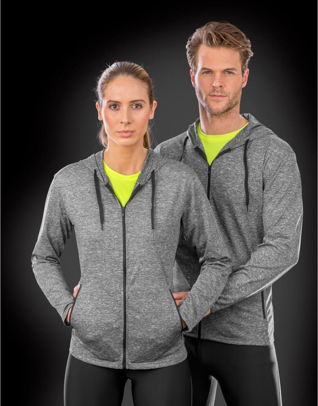Men's Hooded Tee-Jacket - vue 5