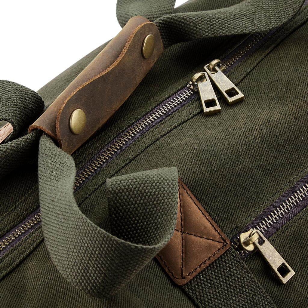 Heritage Waxed Canvas Holdall - vue 6