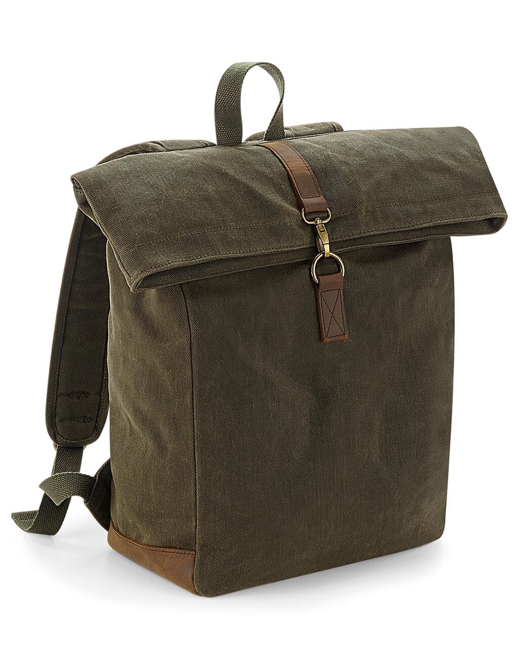 Heritage Waxed Canvas Backpack - vue 5