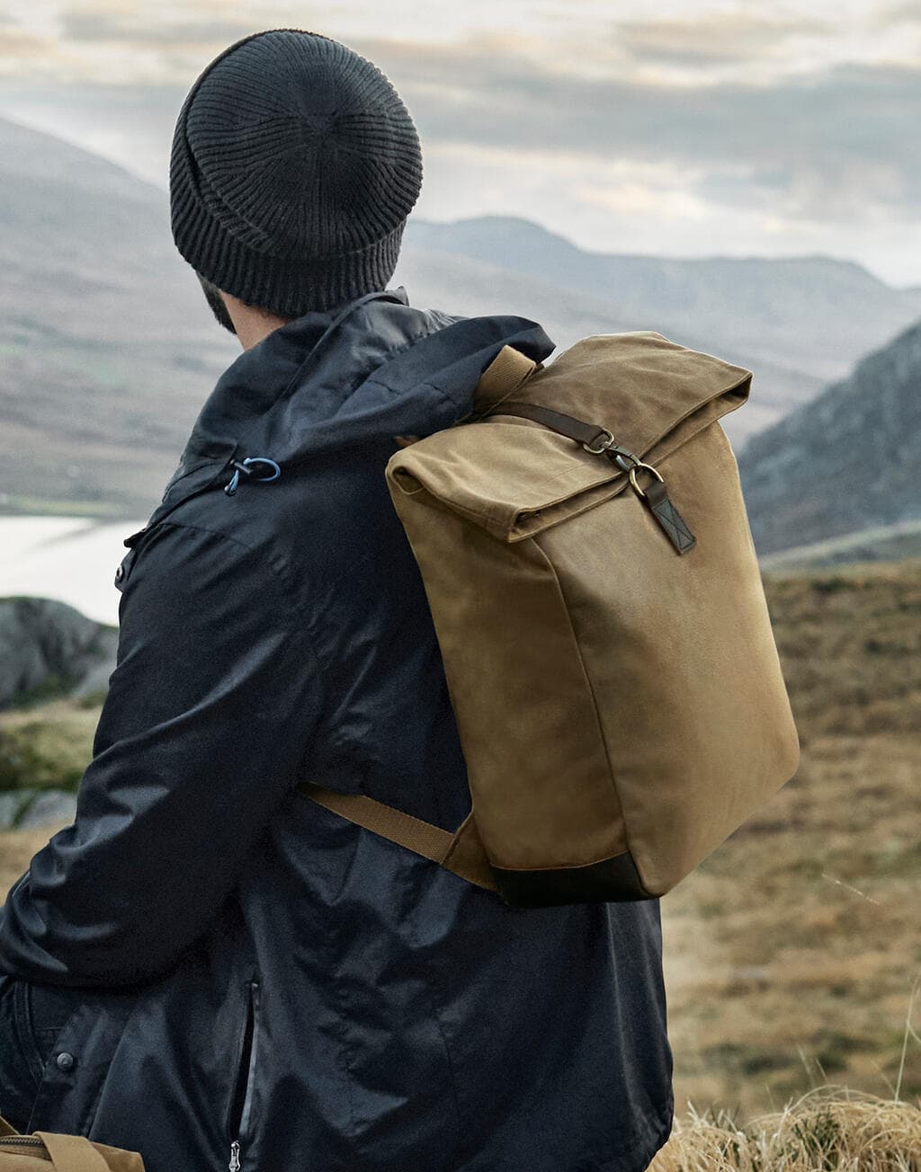 Heritage Waxed Canvas Backpack - vue 2