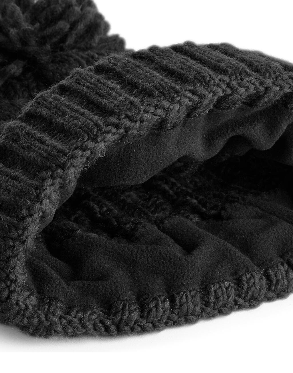 Cable Knit Melange Beanie - vue 5