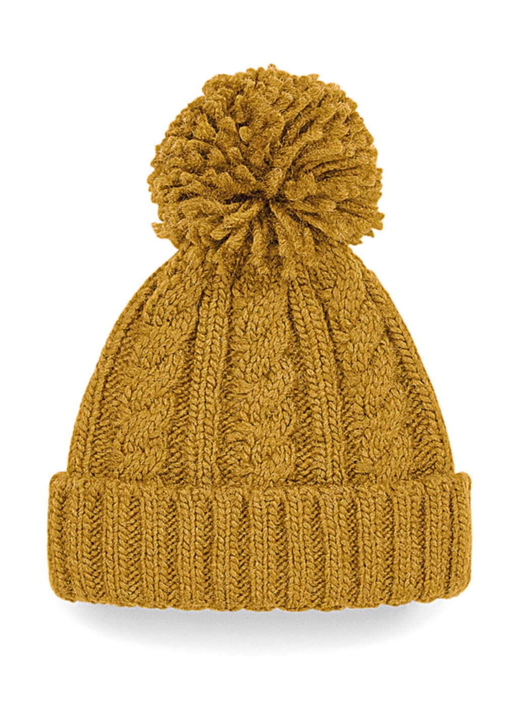 Cable Knit Melange Beanie - vue 2