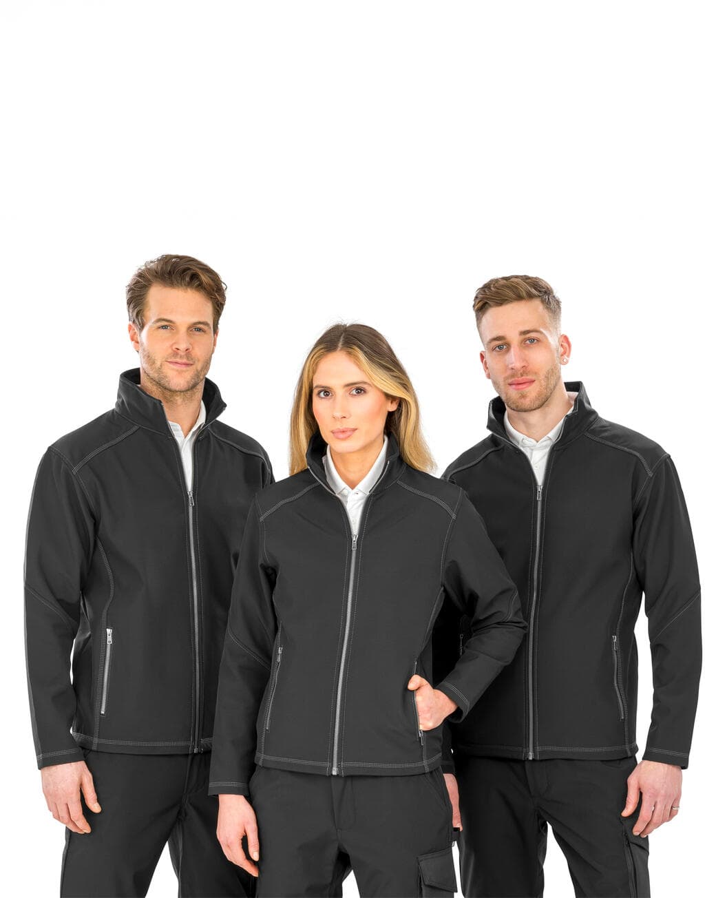 Women's Treble Stitch Softshell - vue 3
