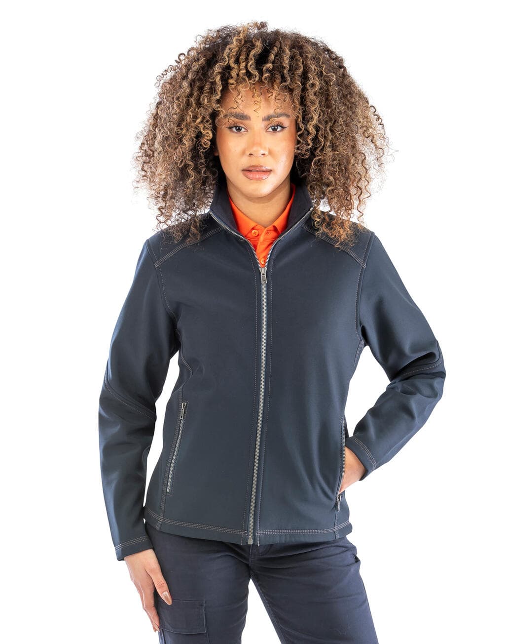 Women's Treble Stitch Softshell - vue 2