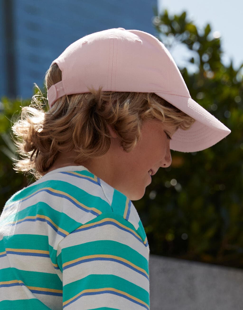 Junior Organic Cotton 5 Panel Cap - vue 6