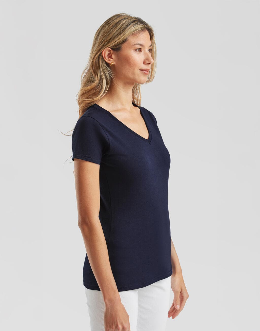Ladies Valueweight V-Neck T - vue 2