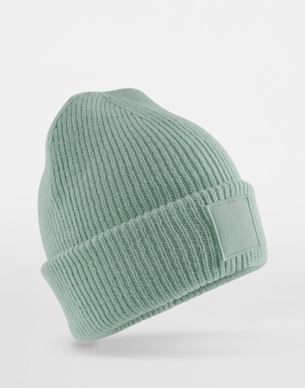 Kids Deep Cuffed Tonal Patch Beanie - vue 4