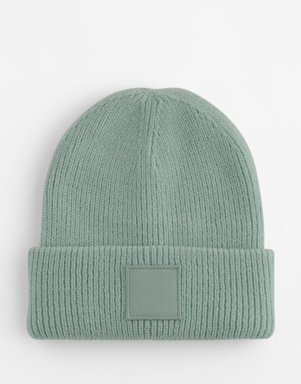 Kids Deep Cuffed Tonal Patch Beanie - vue 5