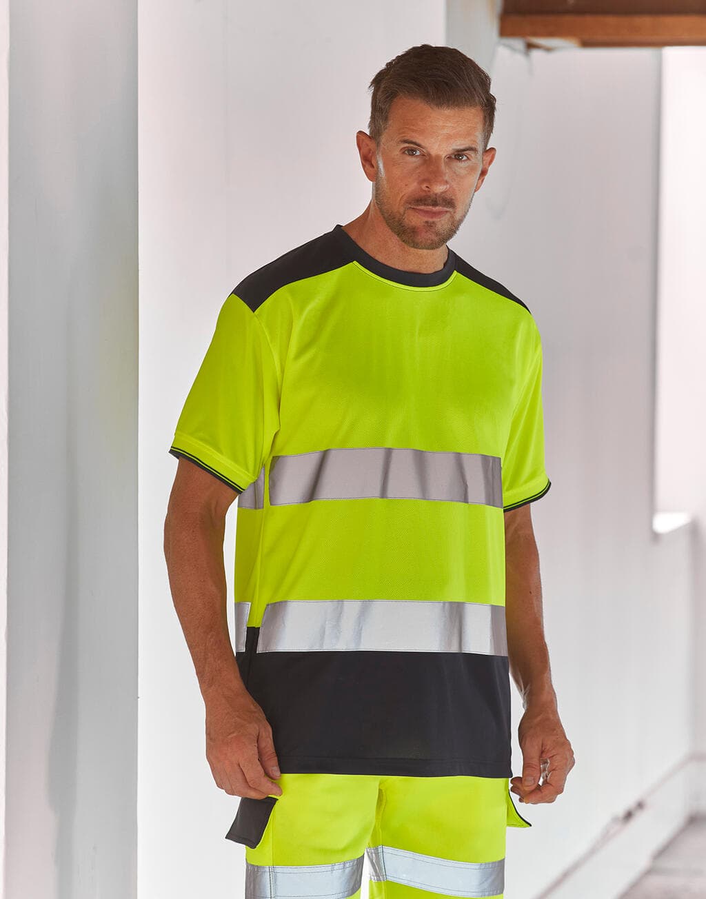 Hi-Vis Two Tone T-Shirts - vue 5