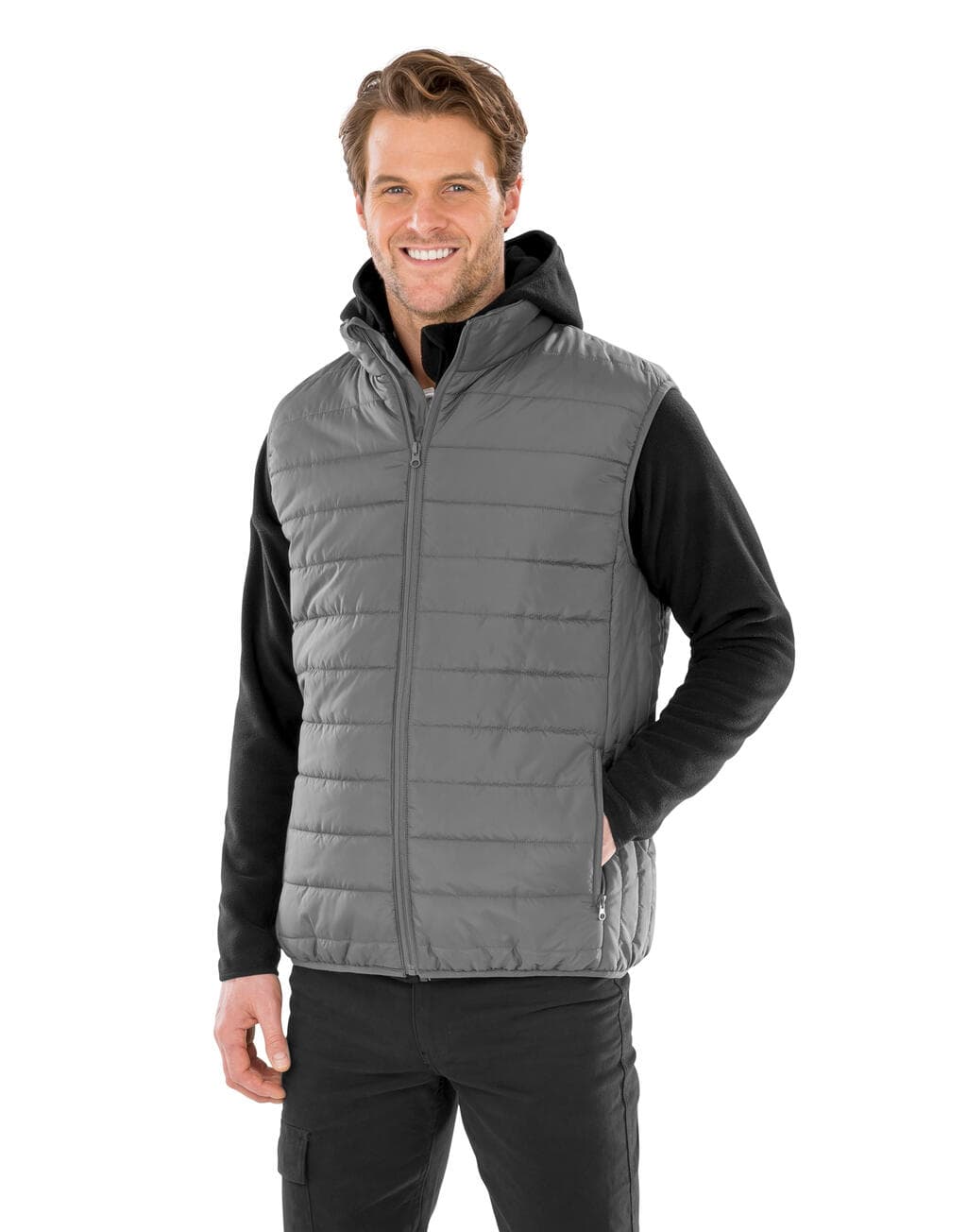 Recycled Promo Padded Bodywarmer - vue 6