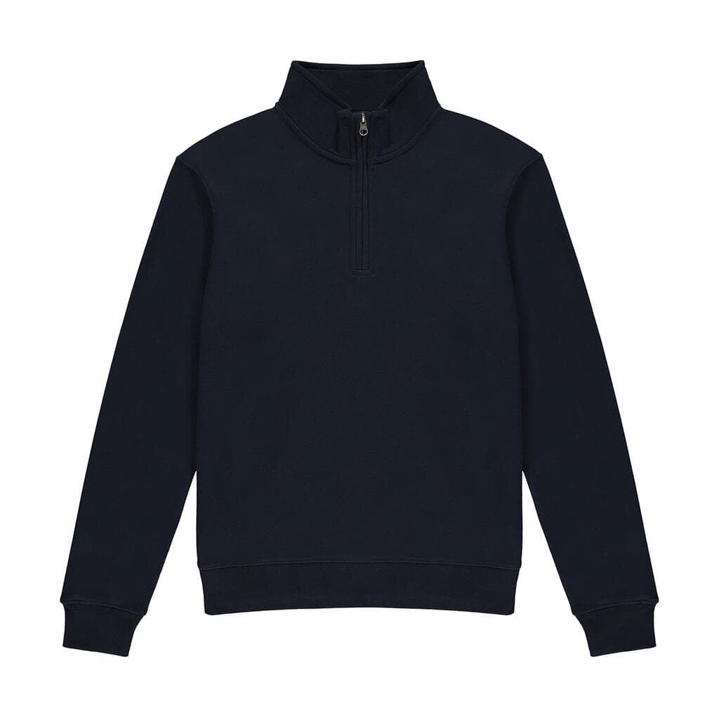 Regular Fit 1/4 Zip Sweatshirt<P/> - vue 4