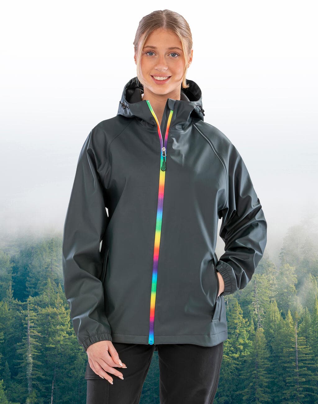 Prism PU Waterproof Jacket with Recycled Backing - vue 2