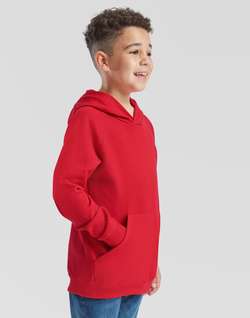 Kids Lightweight Hooded Sweat - vue 2