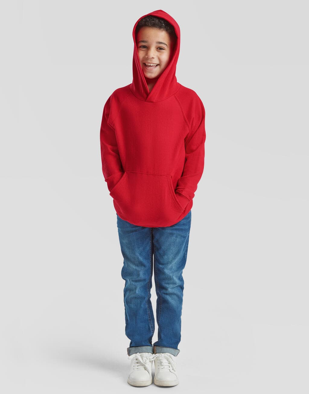 Kids Lightweight Hooded Sweat - vue 4