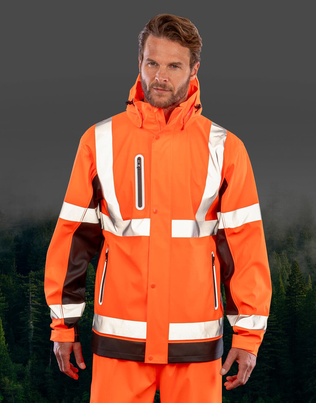 Heavy Duty Prism Pu Safe/Dry Jacket - vue 3