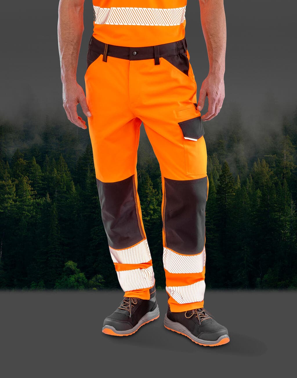 Recycled Stretch Safety Trouser - vue 4