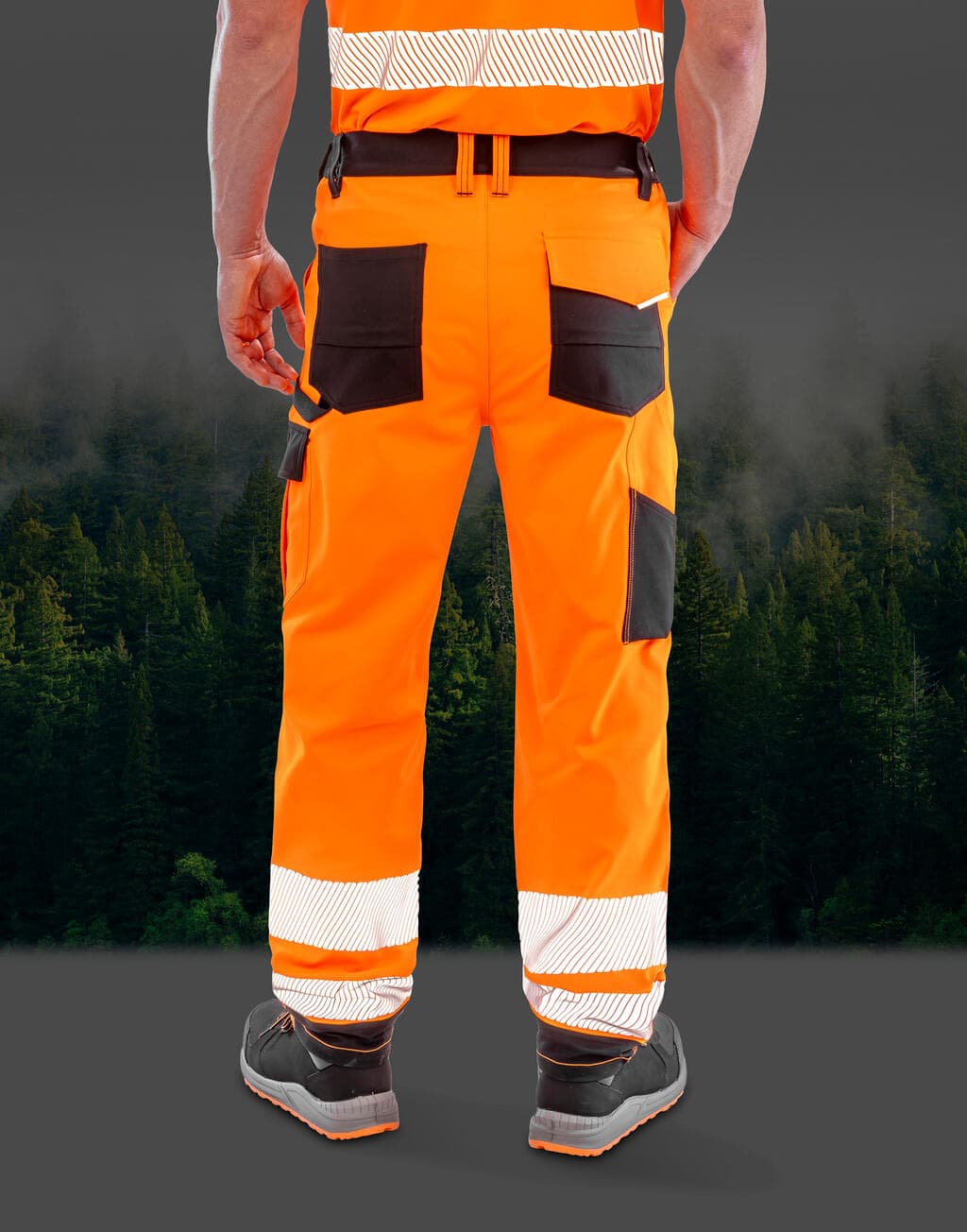 Recycled Stretch Safety Trouser - vue 6