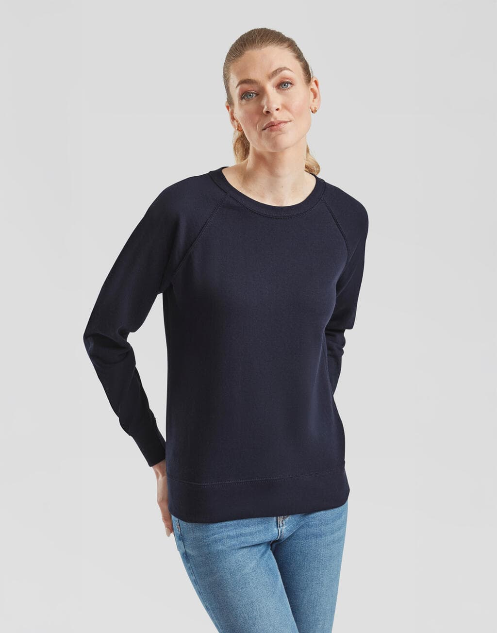 Ladies Lightweight Raglan Sweat - vue 2