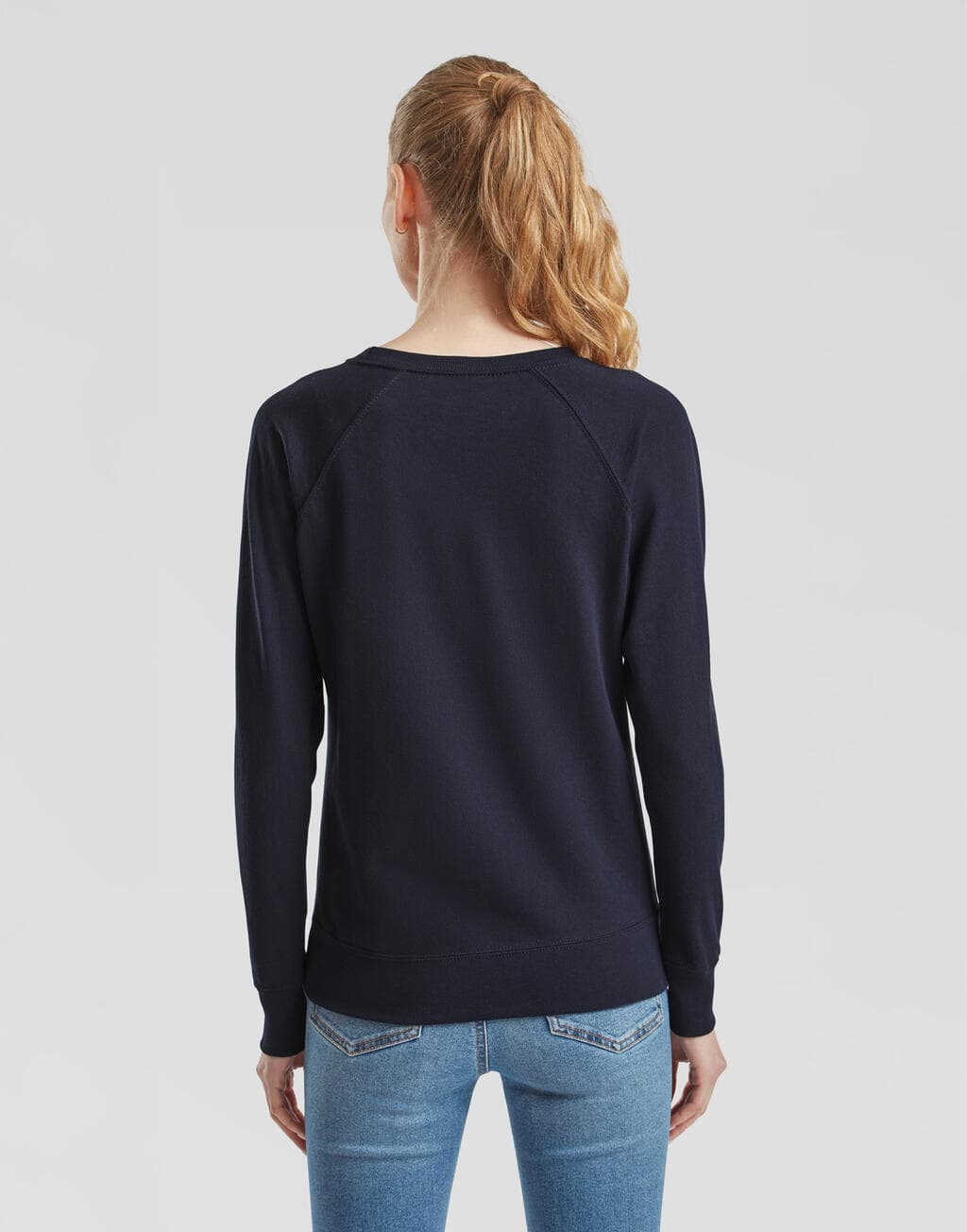 Ladies Lightweight Raglan Sweat - vue 5