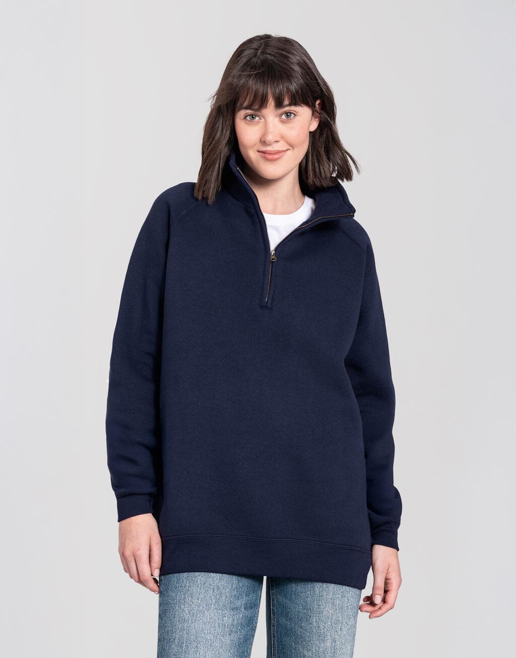 Iconic Premium Zip Neck Sweat - vue 3