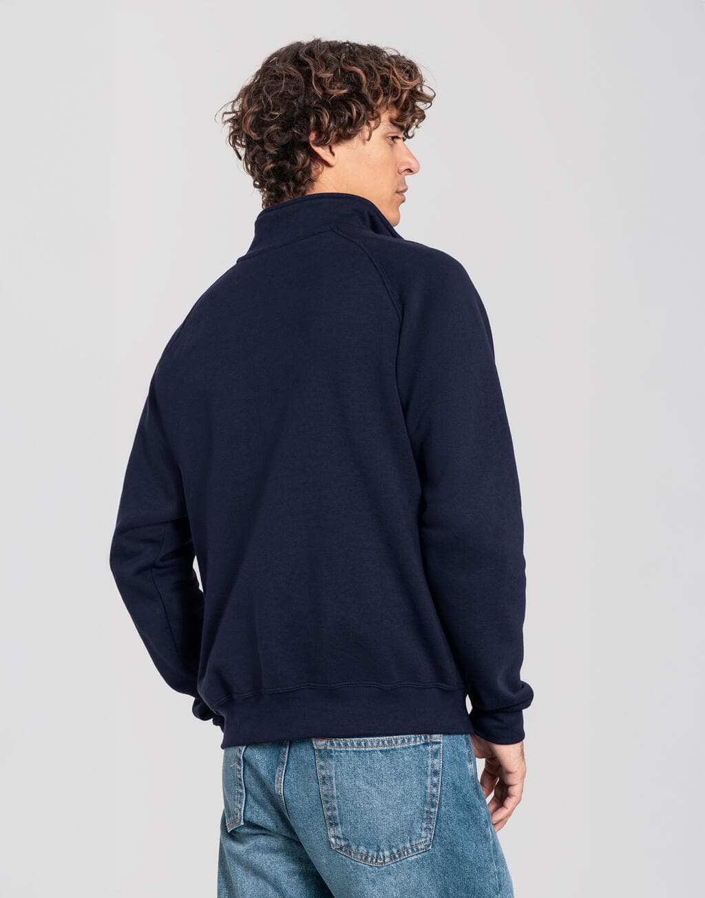 Iconic Premium Zip Neck Sweat - vue 5