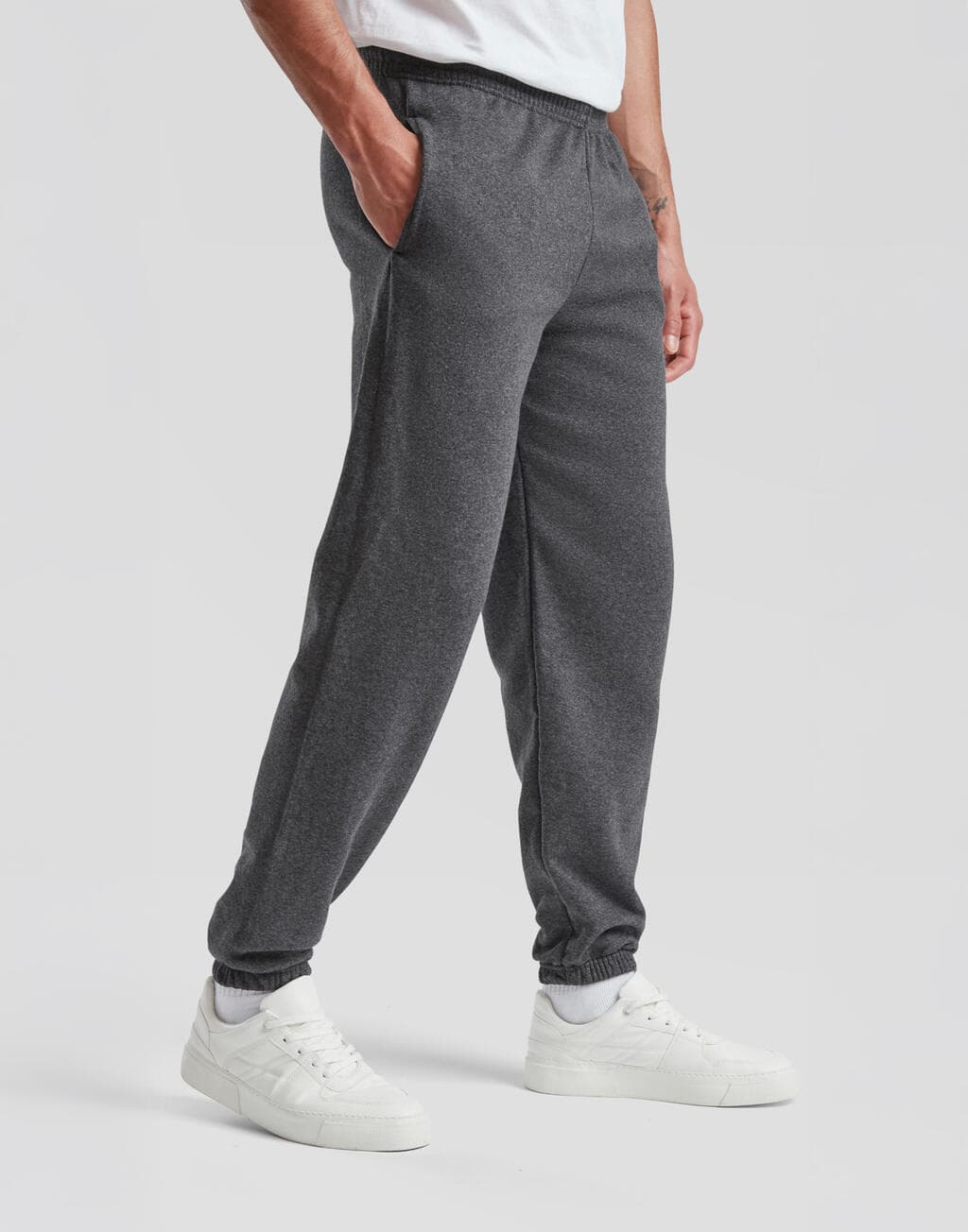 Classic Elasticated Cuff Jog Pants - vue 2