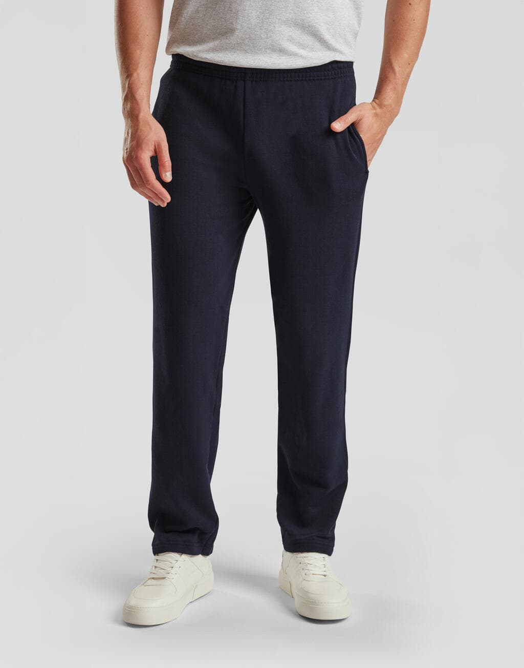 Classic Open Hem Jog Pants - vue 2