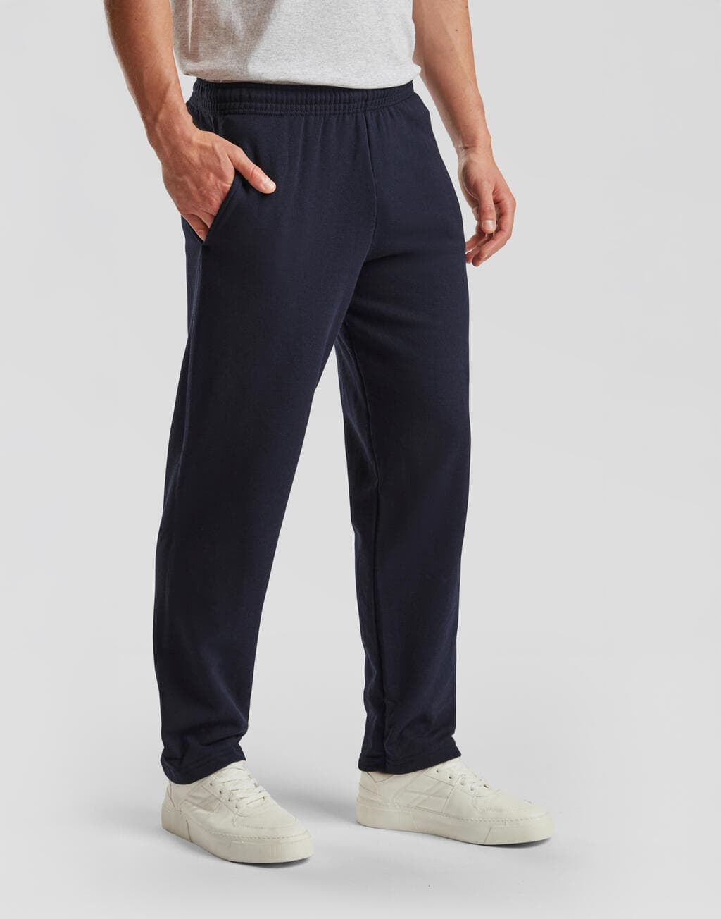 Classic Open Hem Jog Pants - vue 3
