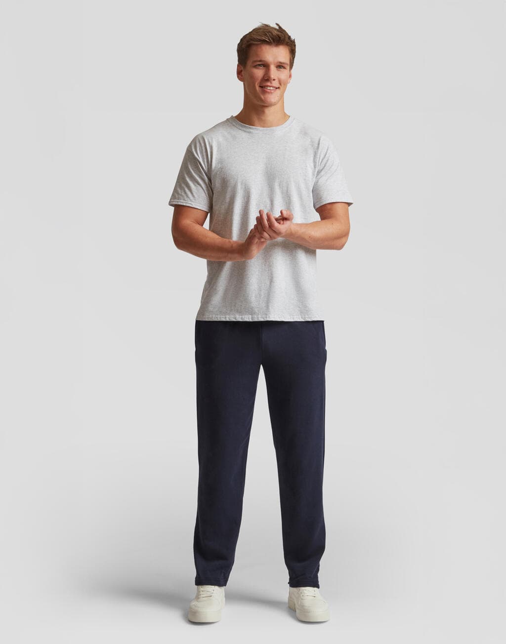 Classic Open Hem Jog Pants - vue 4