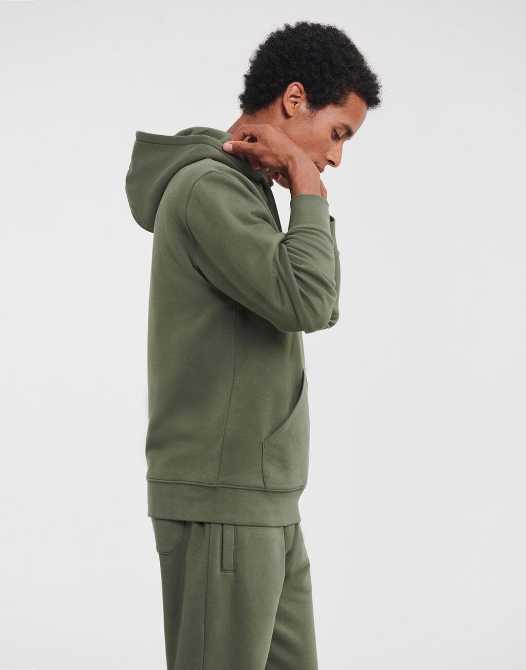 Men's Authentic Hooded Sweat - vue 3